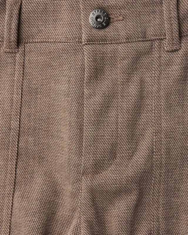 Street One Studio Straight Leg Pants - Sandstone Beige Melange