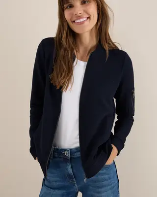 Cecil Ottoman Blouson - Urban Dark Blue