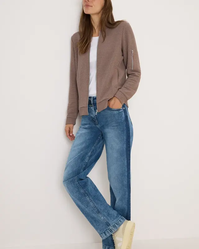 Cecil Ottoman Blouson - Cocoa Taupe