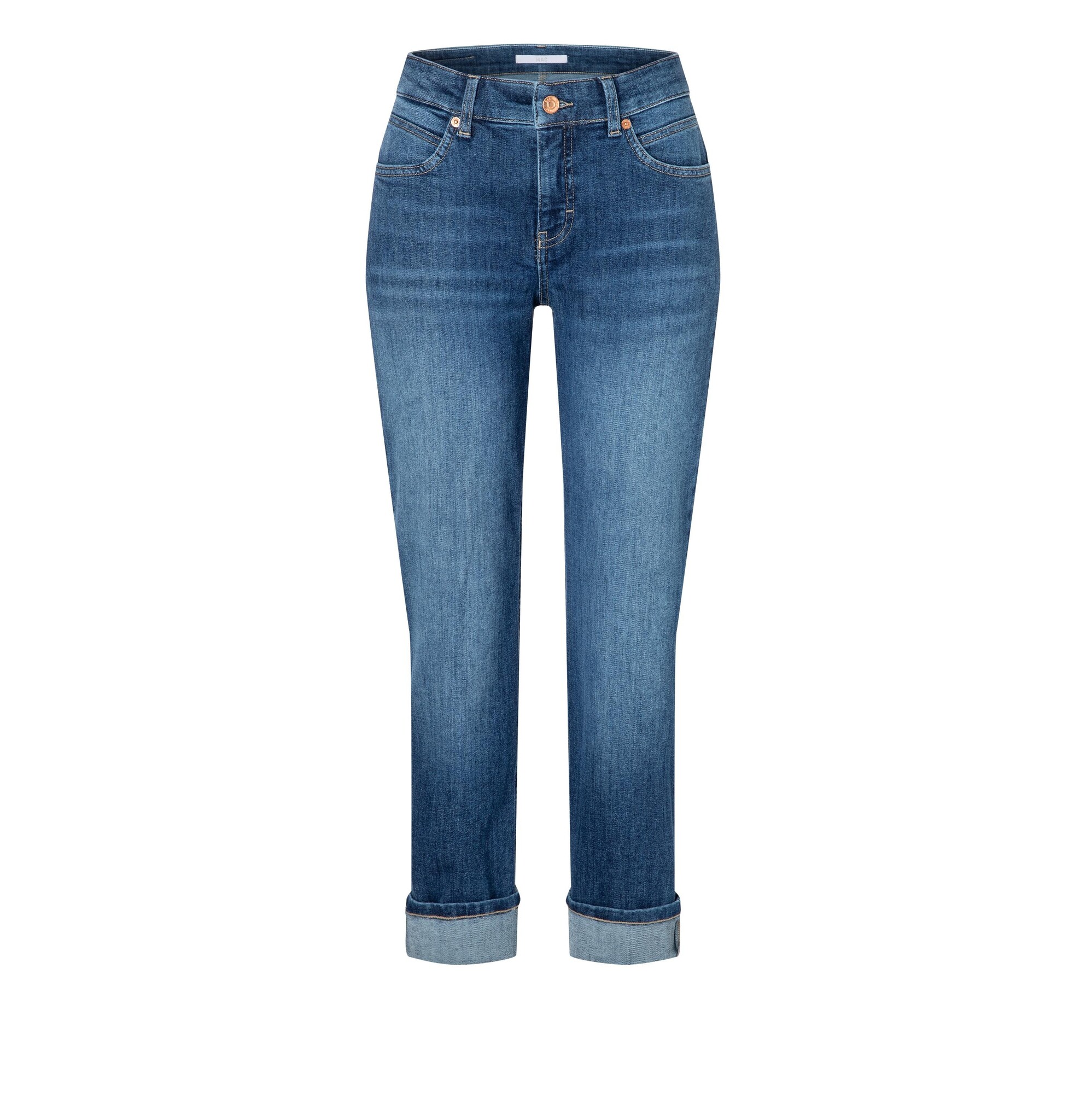 Mac Jeans Sue Relax Jeans - Indigo Blue Washed | - Cotton Blues