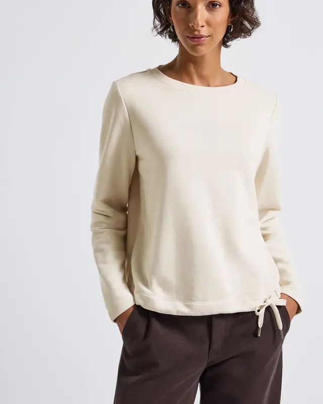 Street One Crewneck Sweatshirt - Tusk Cream