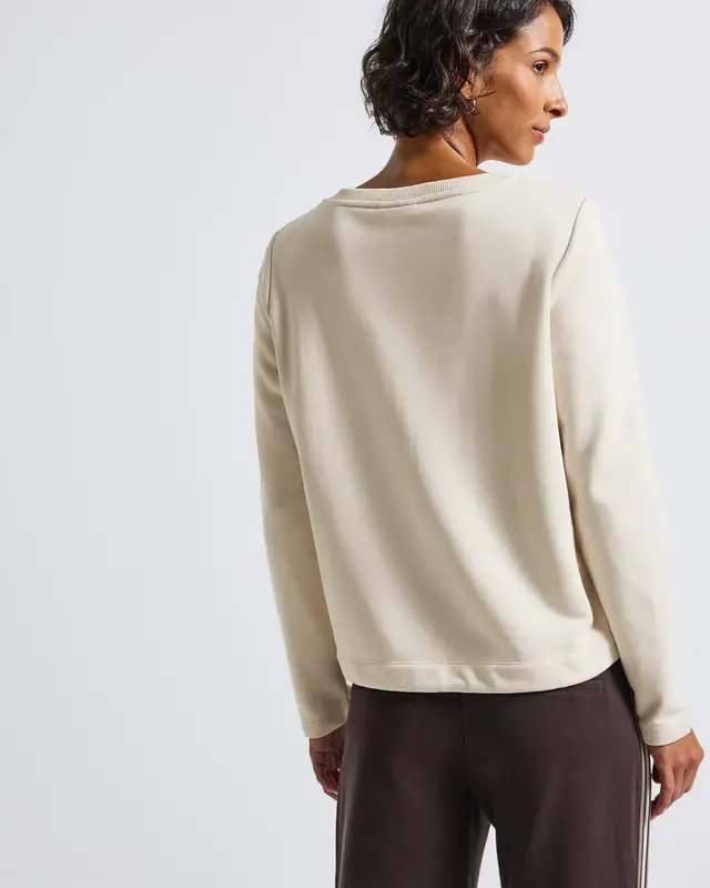 Street One Crewneck Sweatshirt - Tusk Cream