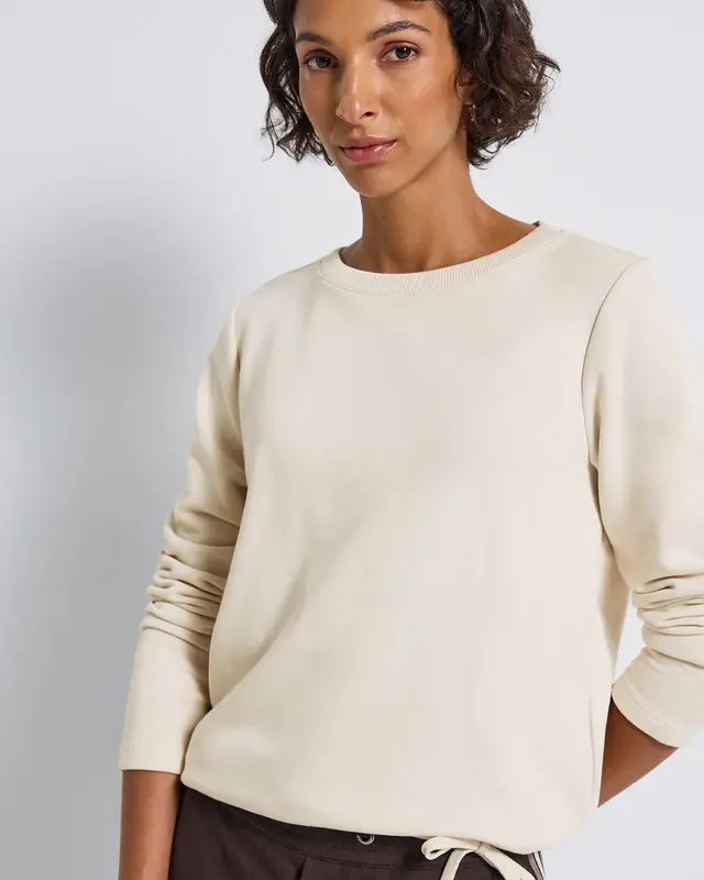 Street One Crewneck Sweatshirt - Tusk Cream