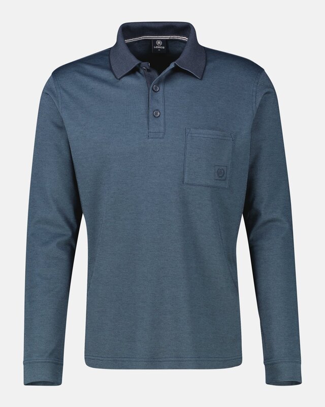 Lerros Longsleeve Poloshirt - Classic Navy