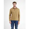 Longsleeve Poloshirt - Light Coffee