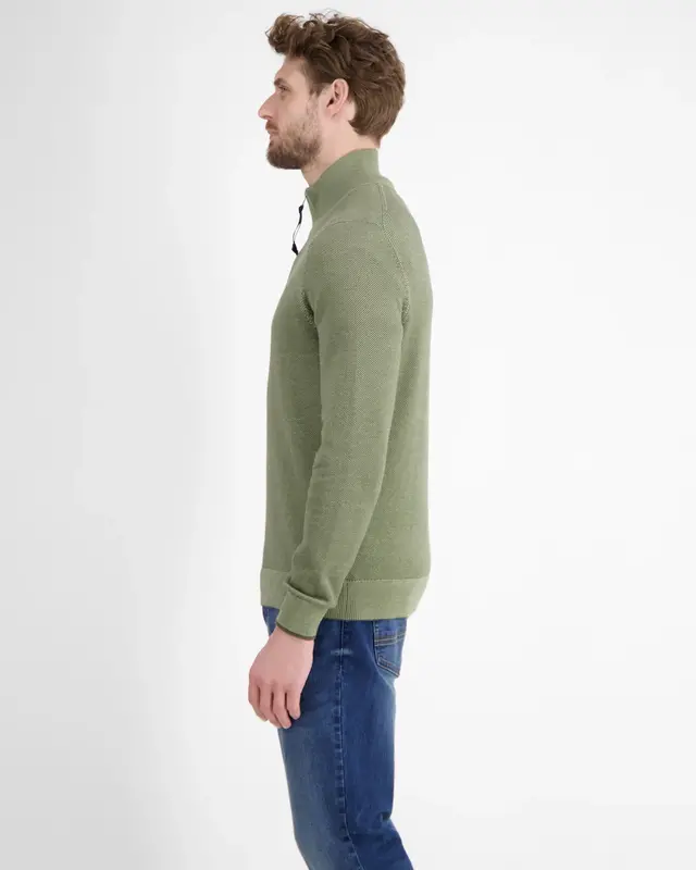 Lerros Gebreide Trui Levendige Look - Nordic Olive