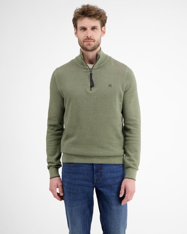Lerros Gebreide Trui Levendige Look - Nordic Olive
