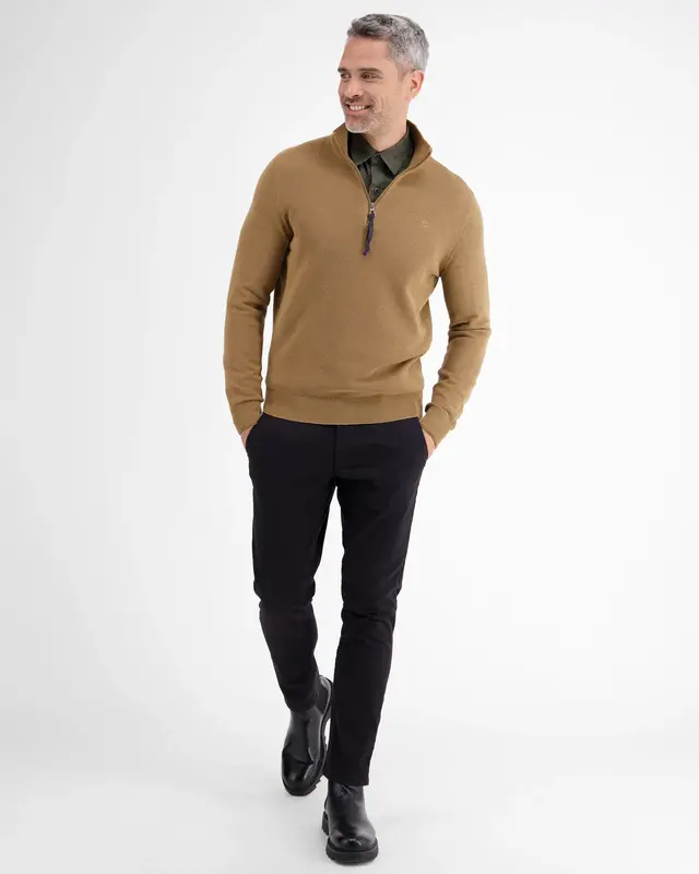 Lerros Strick-Pullover - Light Coffee
