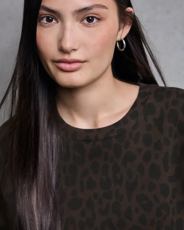 Street One Studio Loose Fit Leo Jumper - Dark Auburn Brown