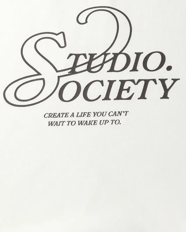 Street One Studio T-Shirt with Text - Off White