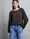 Street One Studio Leo Raglan Blouse - Dark Auburn Brown