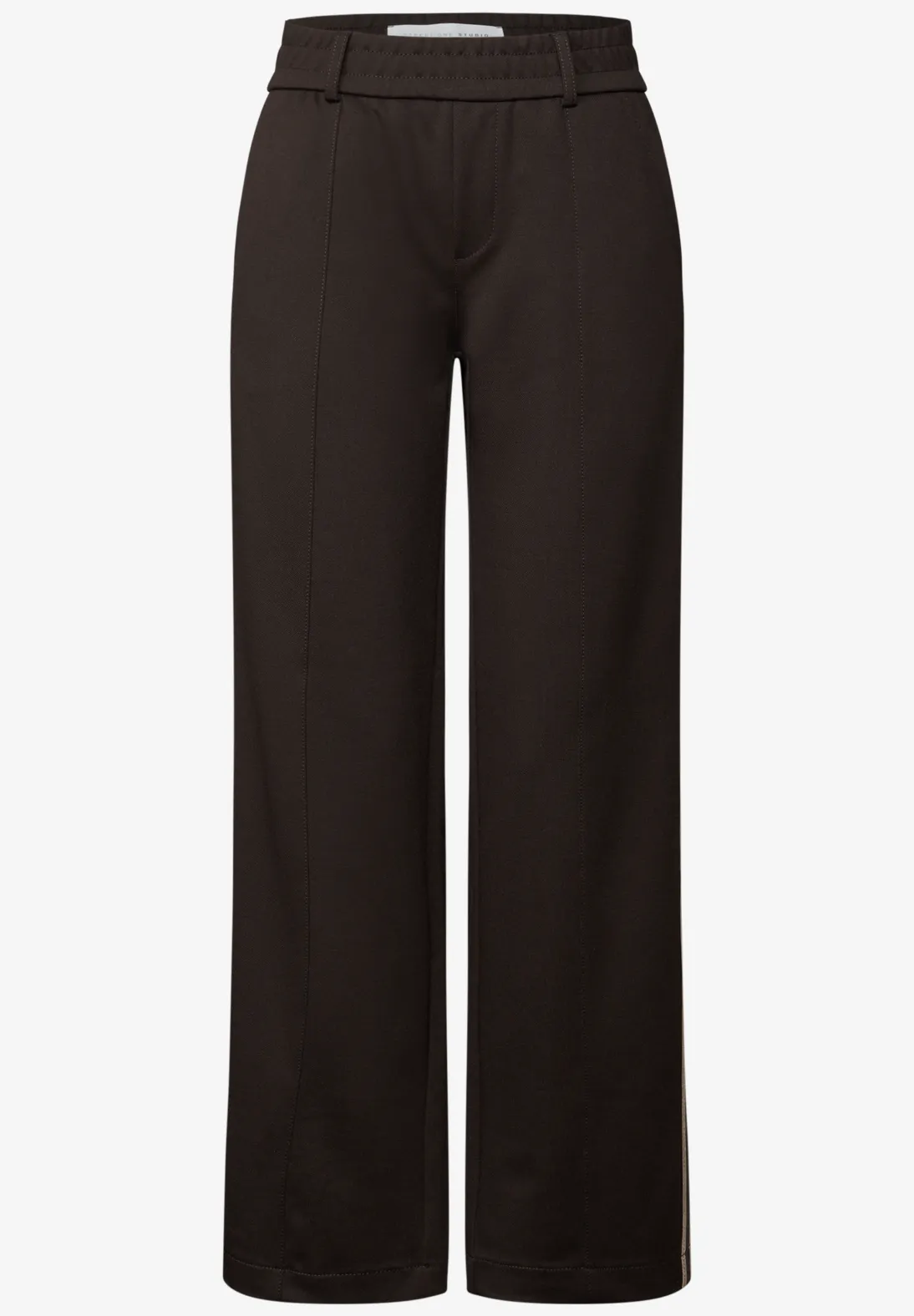 Casual fit broek voor dames in Beige