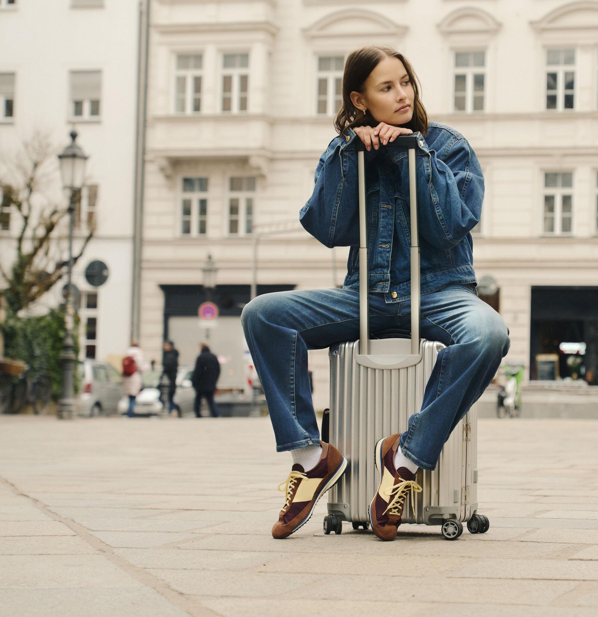 Mac Jeans  Barrel Jeans Danni - Stormy Tinted Blue