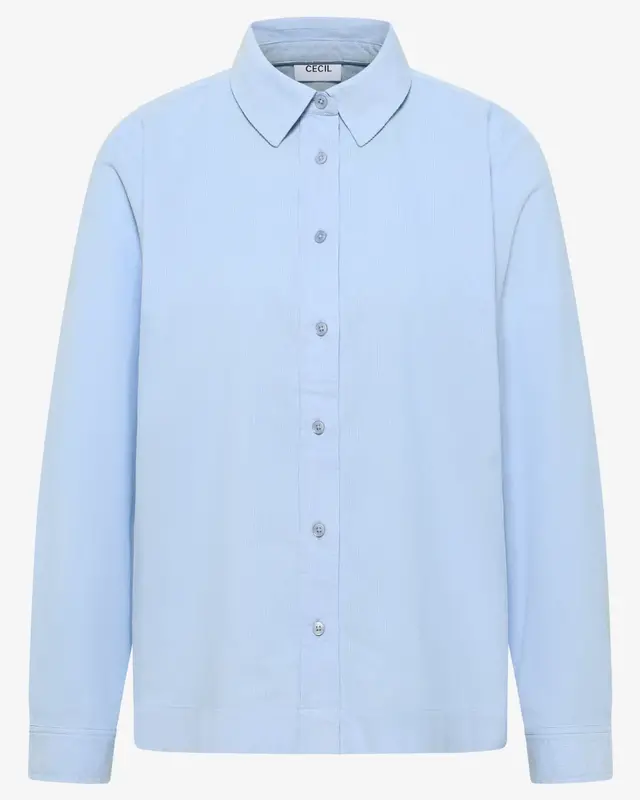 Cecil Cordbluse - Light Sky Blue