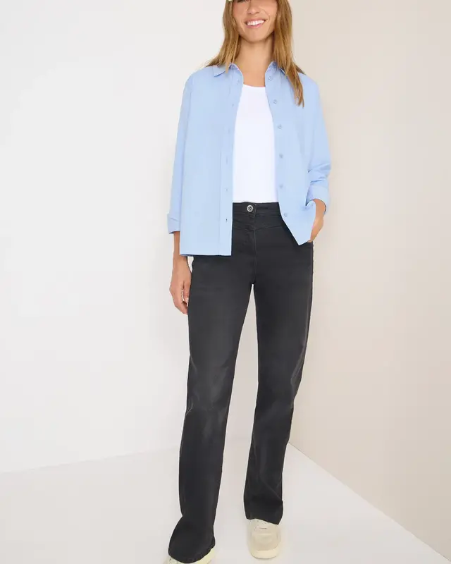 Cecil Cordbluse - Light Sky Blue