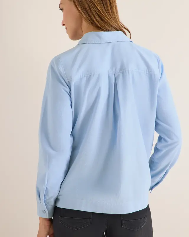 Cecil Cordbluse - Light Sky Blue