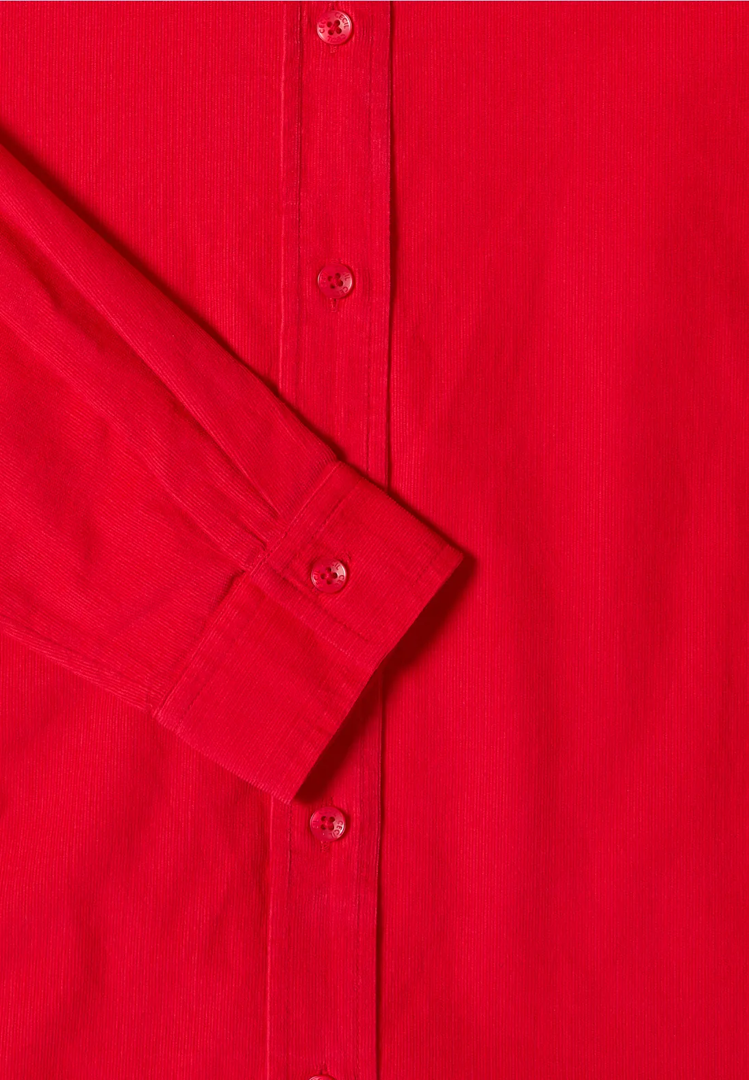 Cecil Cordbluse - Fiery Red
