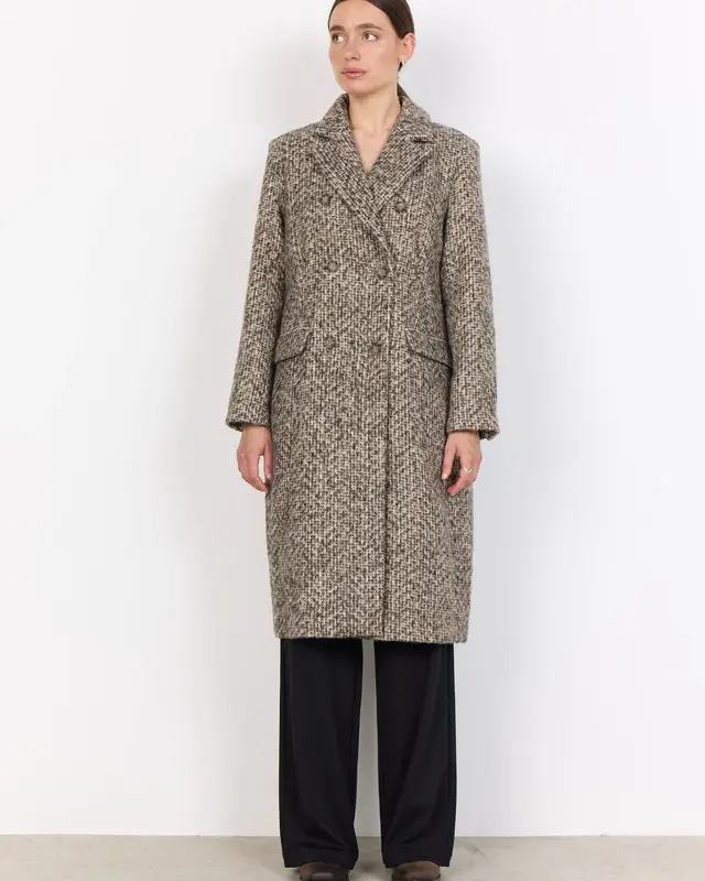 Soyaconcept Jacket Samone 1 - Hot Fudge Combi