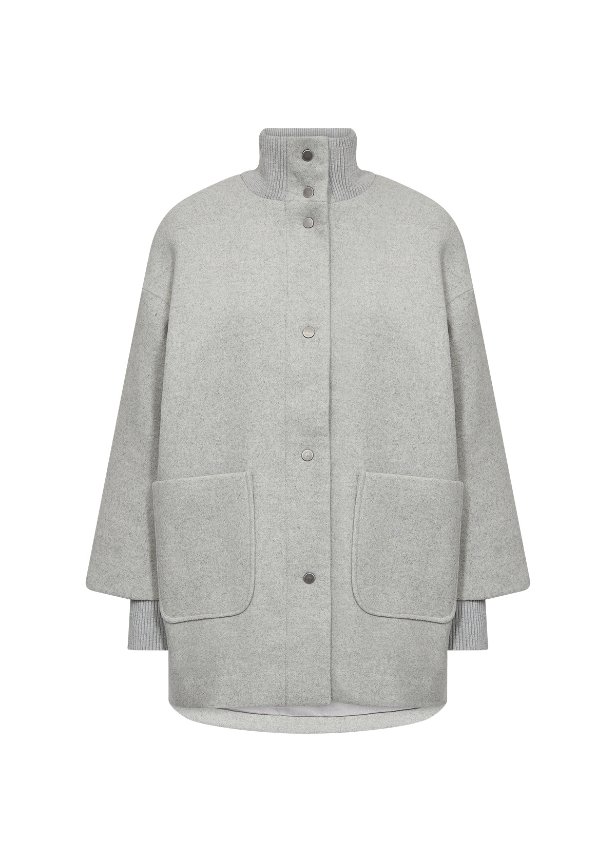 Soyaconcept Jacket Asta 8 - Light Grey Melange | - Cotton Blues