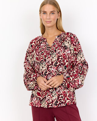 Soyaconcept Blouse Vava 1 - Red Combi