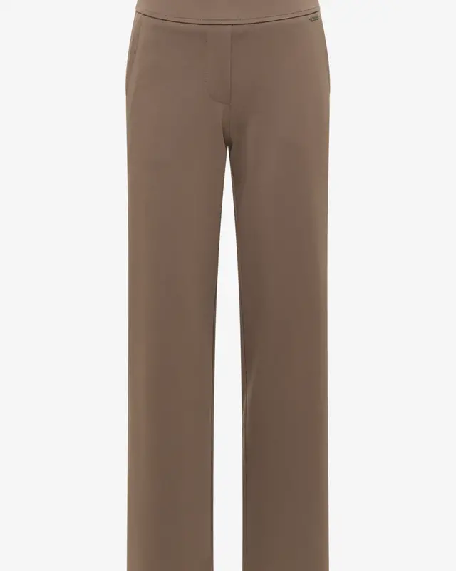 Cecil Straight Leg Broek Neele - Cocoa Taupe