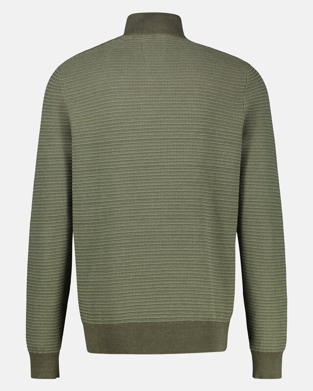 Lerros Trui in Structuur Breisel - Nordic Olive