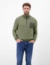 Lerros Structure Knit Jumper - Nordic Olive