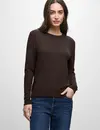 Street One Jumper with Button Detail - Deep Roast Brown