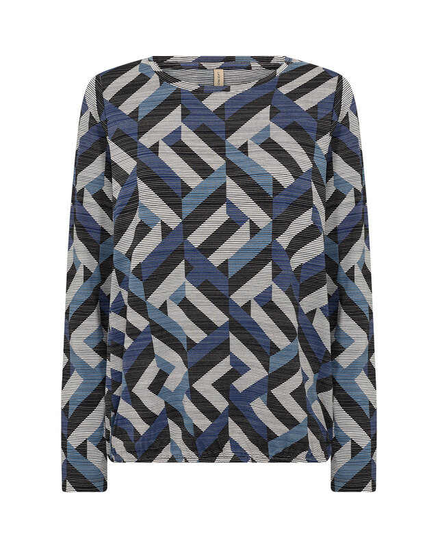 Soyaconcept Shirt Galina 64 - Estate Blue Combi