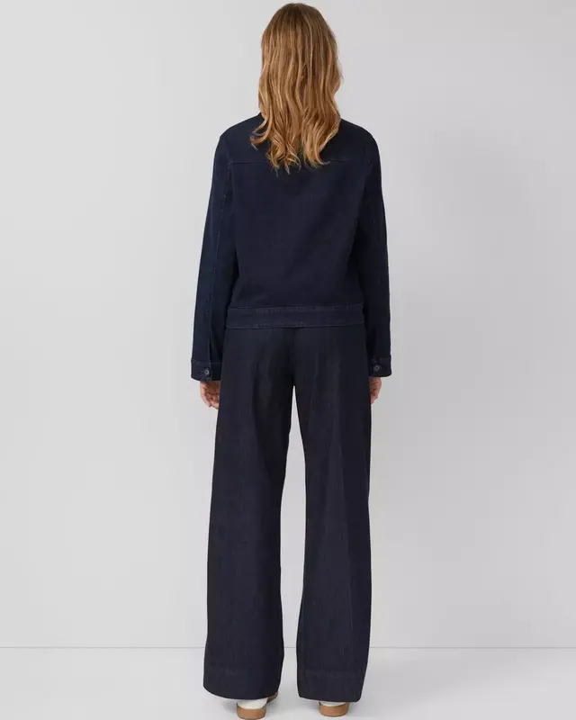 S. Oliver Lockere Jeansjacke mit Klapptaschen - Blue