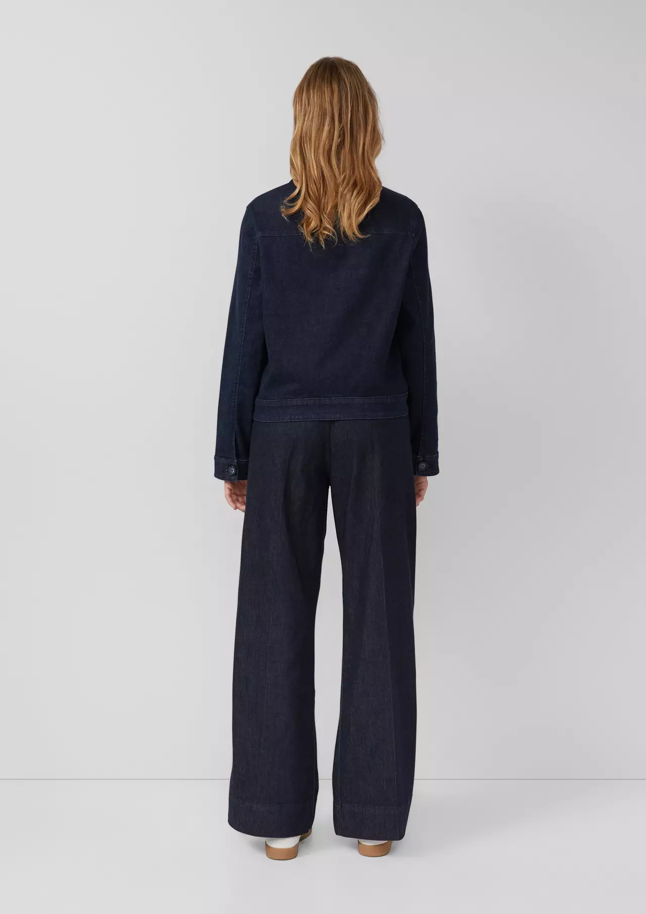 S. Oliver Lockere Jeansjacke mit Klapptaschen - Blue