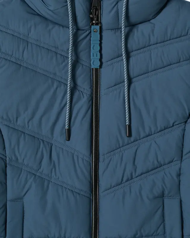 Cecil Quilted Jacket - Moonstone Blue