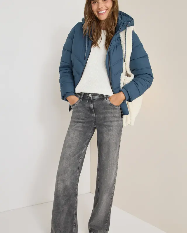 Cecil Quilted Jacket - Moonstone Blue