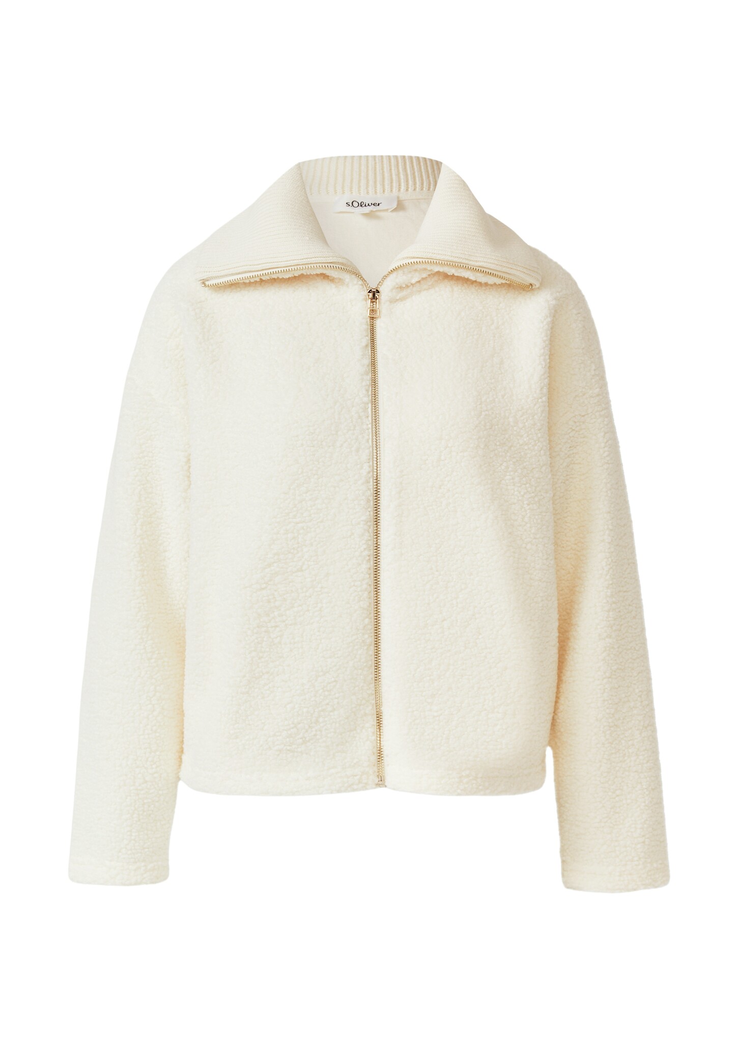 S. Oliver Teddyjacket - Cream