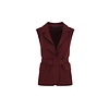 Gilet Beau - Burgundy