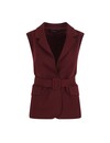 Elvira Collections Gilet Beau - Burgundy