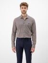 Lerros Jersey Overhemd Lange Mouwen - Light Coffee