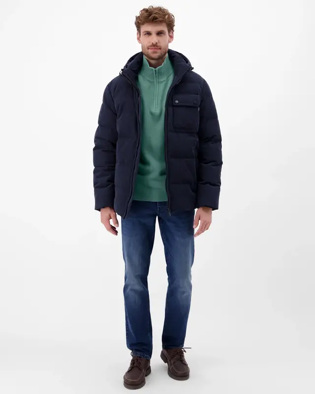 Lerros Gebreide Trui - Fjord Blue