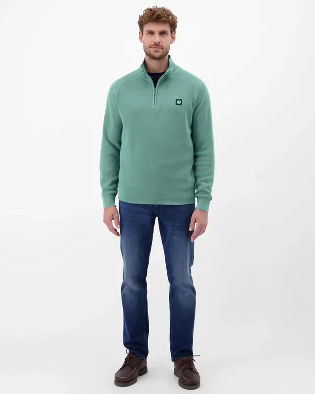 Lerros Gebreide Trui - Fjord Blue