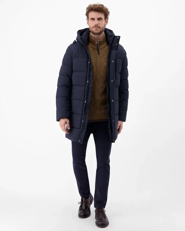 Lerros Kable Knit Jumper - Light Coffee