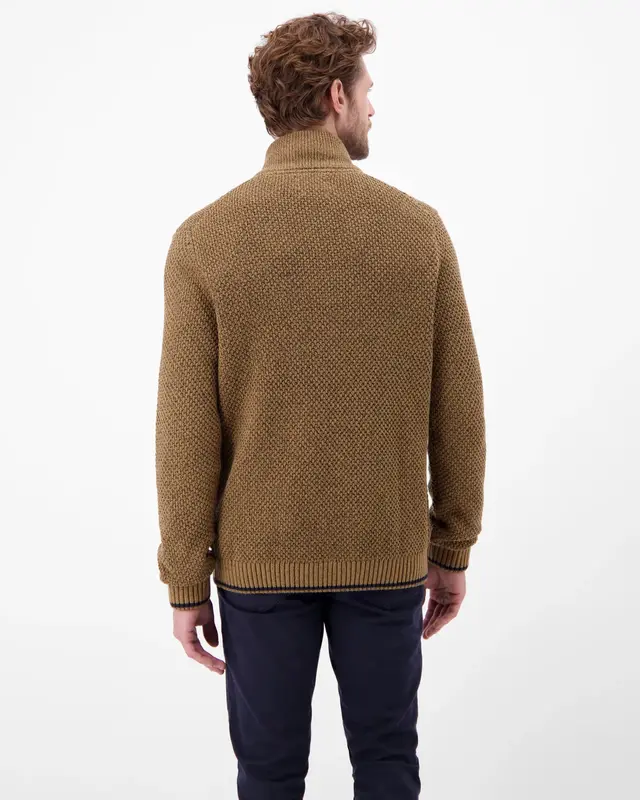 Lerros Kable Knit Jumper - Light Coffee