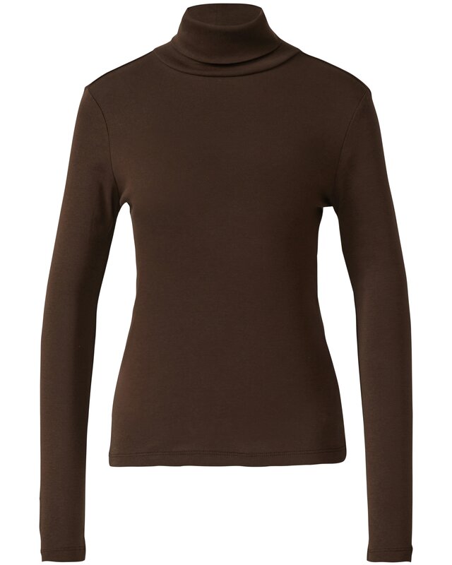 S. Oliver Katoenen Col Trui - Brown