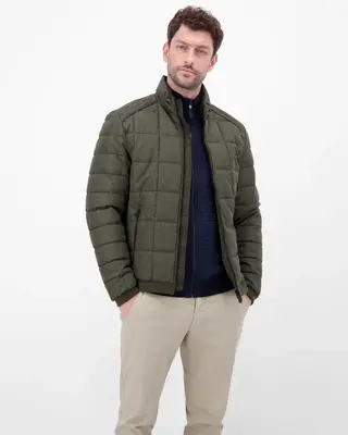 Lerros Quilted Jacket - Middle Brown