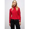 Turtleneck Jumper - Racing Red