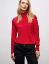 Street One Turtleneck Jumper - Racing Red