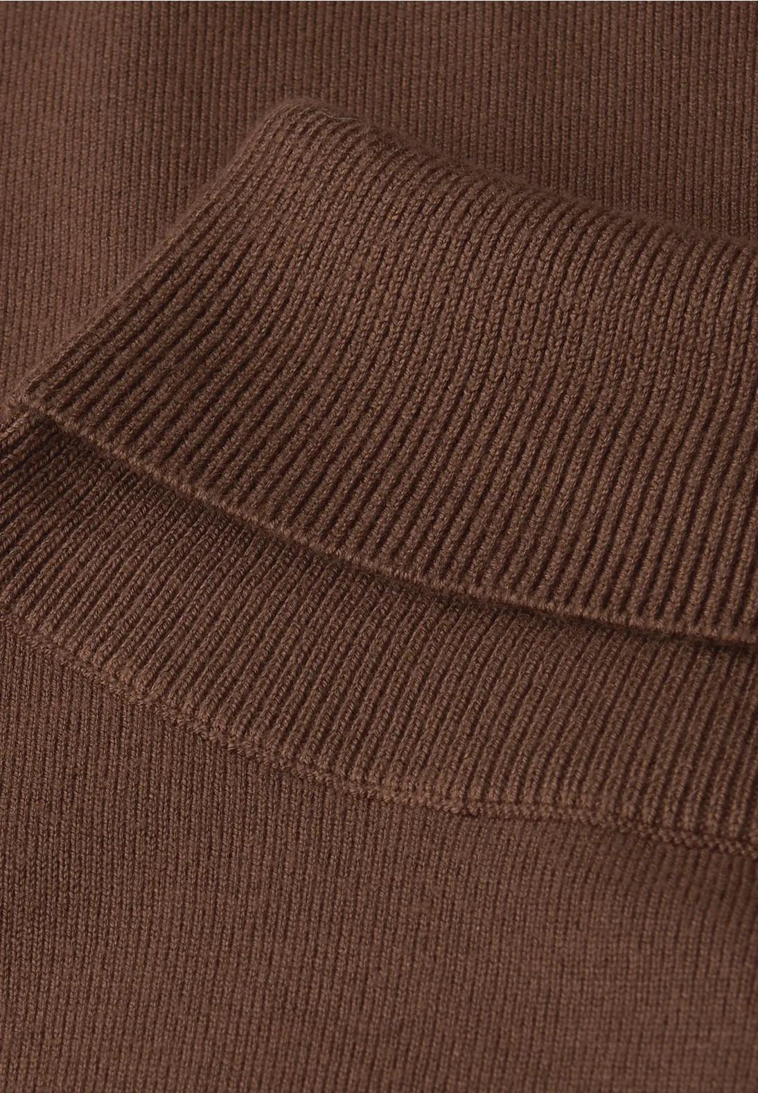 Street One Turtleneck Jumper - Hazelnut Brown
