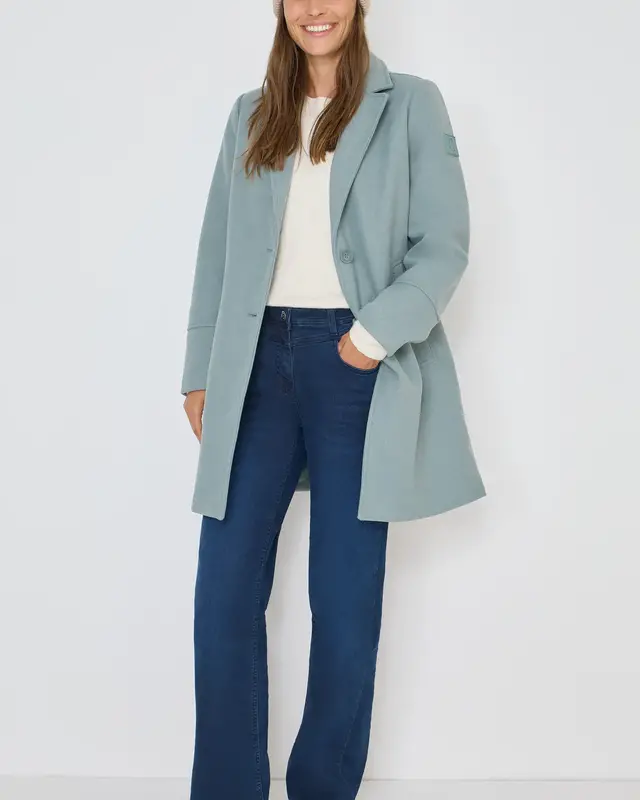 Cecil Gebreide Muts met Structuur - Sandalwood Beige Melange