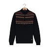 Jumper Nordic Print - Navy