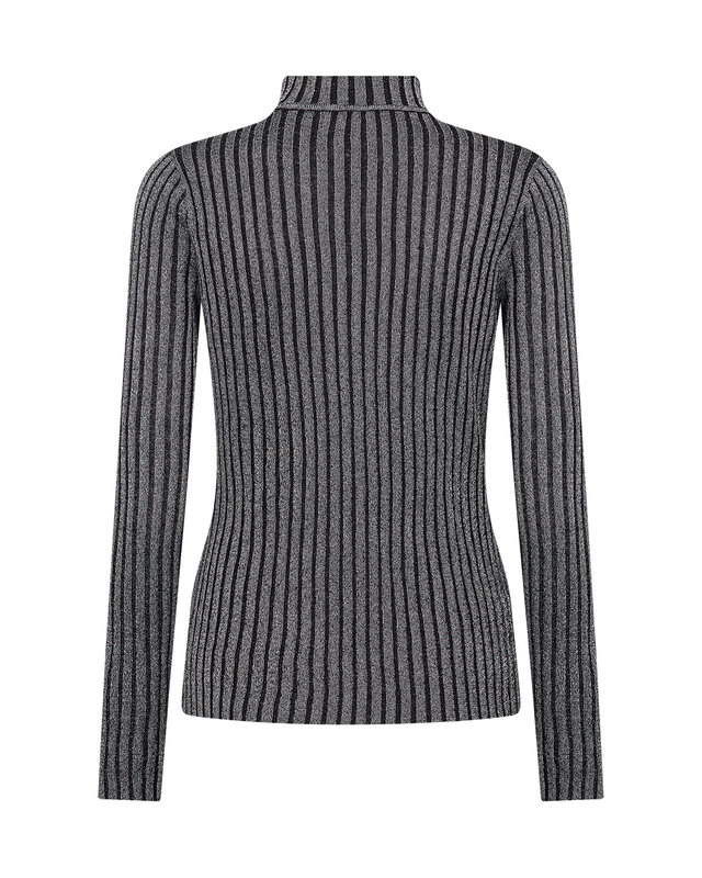 Soyaconcept Glitter Trui Violetta 1 - Black Combi