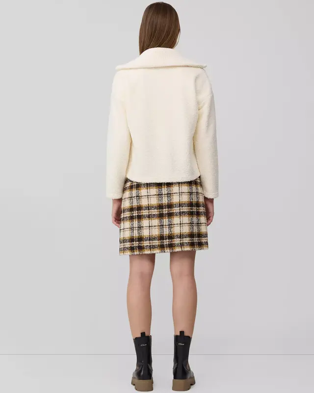 S. Oliver Teddyjacke - Cream